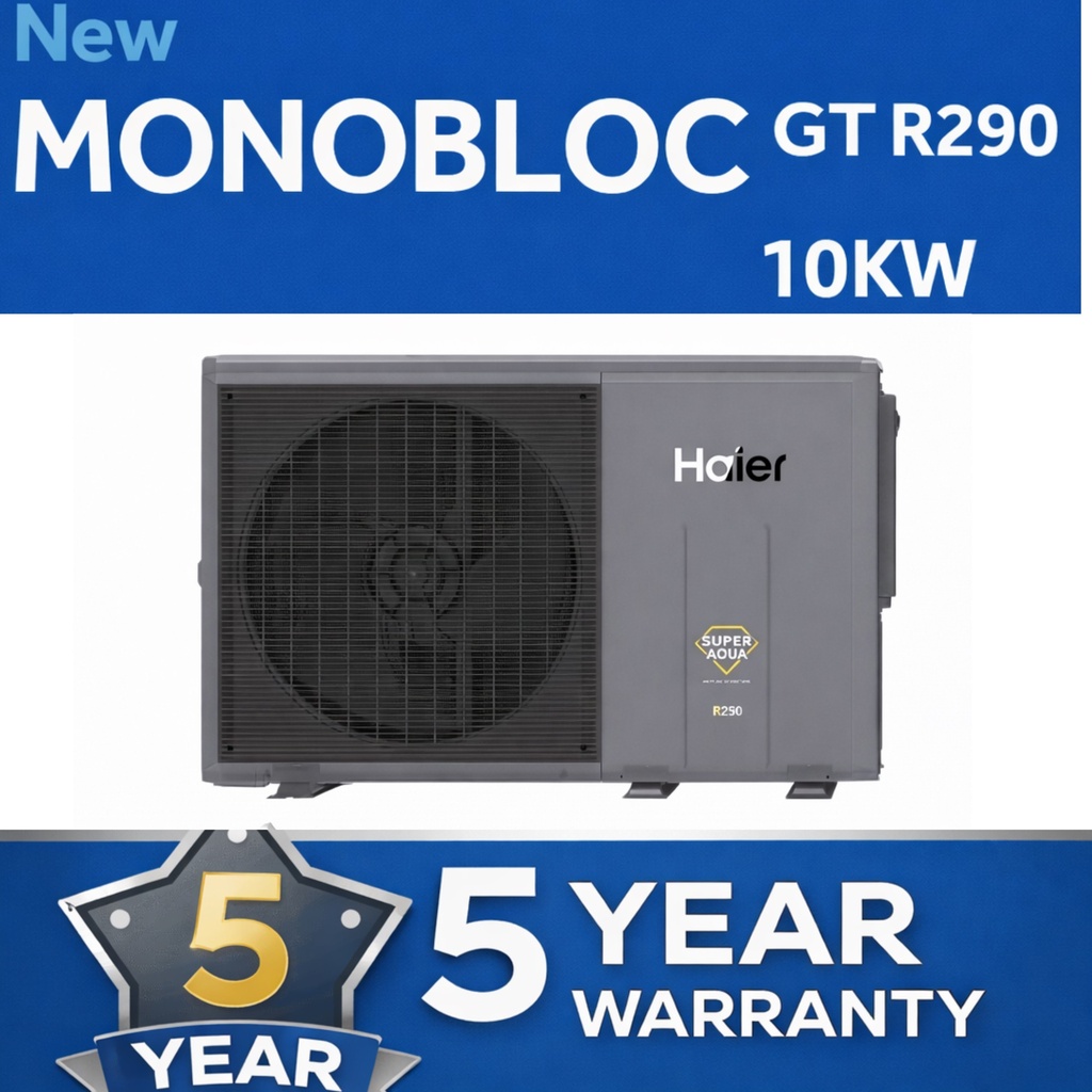 Haier warmtepomp AW102MUGHA monobloc R290 A+++Subsidy2575